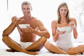 Manger pour augmenter la puissance