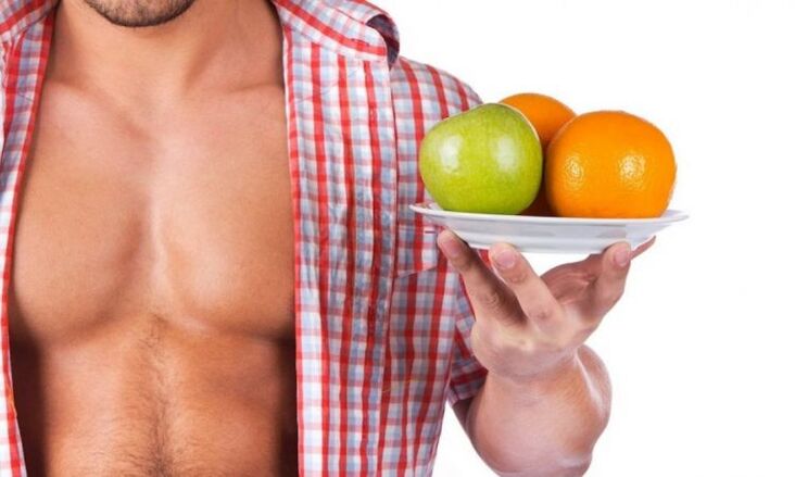 Vitamines dans les fruits pour la puissance masculine